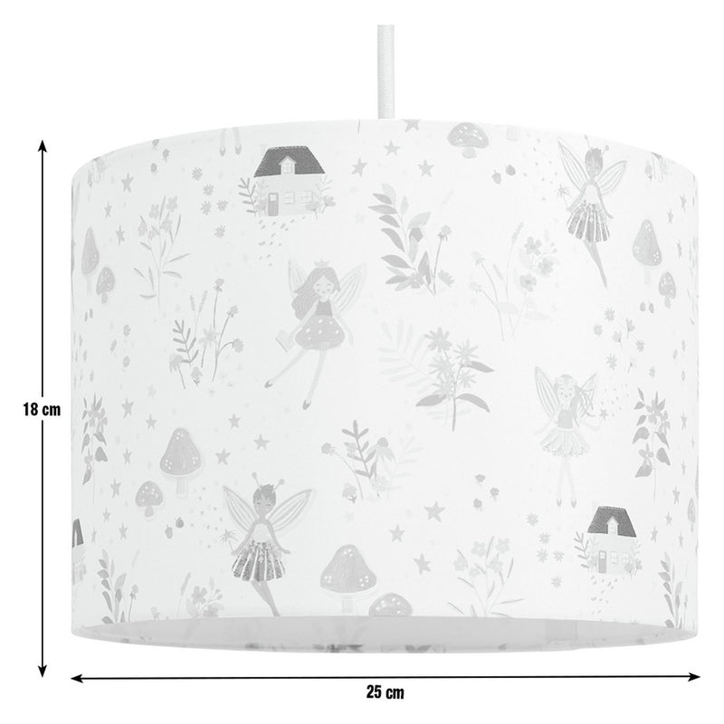 Argos Home glow in dark lampshade pink 25cm (British brand)