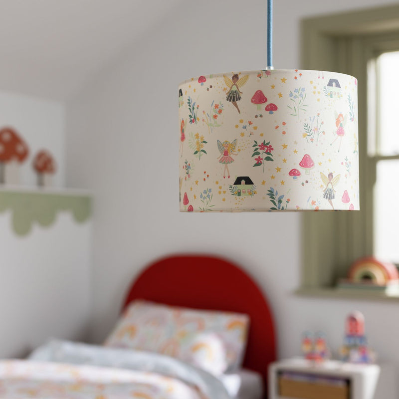 Argos Home glow in dark lampshade pink 25cm (British brand)