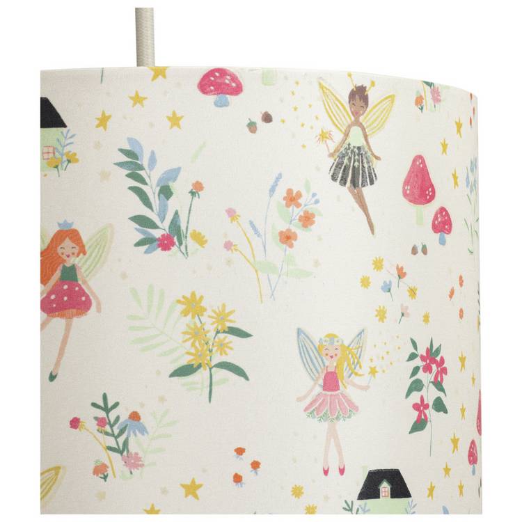Argos Home glow in dark lampshade pink 25cm (British brand)