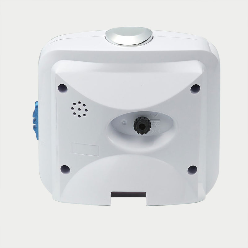 Seiko analogue alarm clock white, UK version