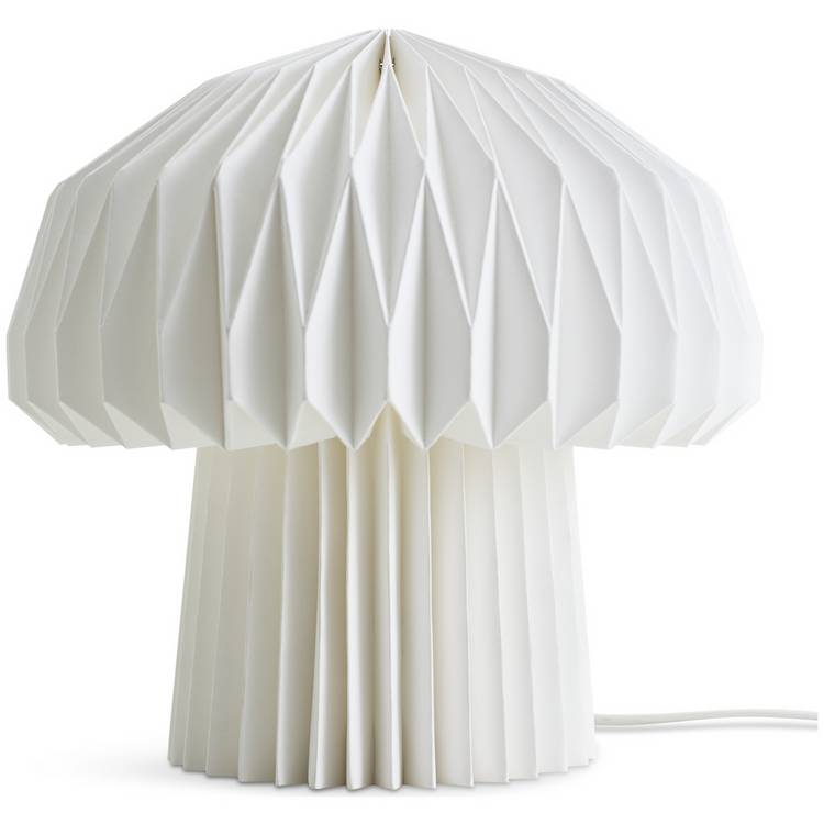 Habitat white paper table lamp, British product