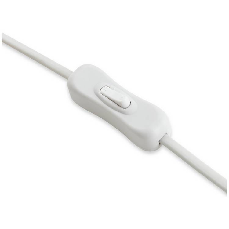 Habitat white paper table lamp, British product