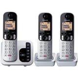 Panasonic triple cordless phone with answer machine, imported from the UK
