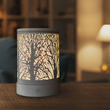 Rio FORA wax melt diffuser forest detailing (British brand)