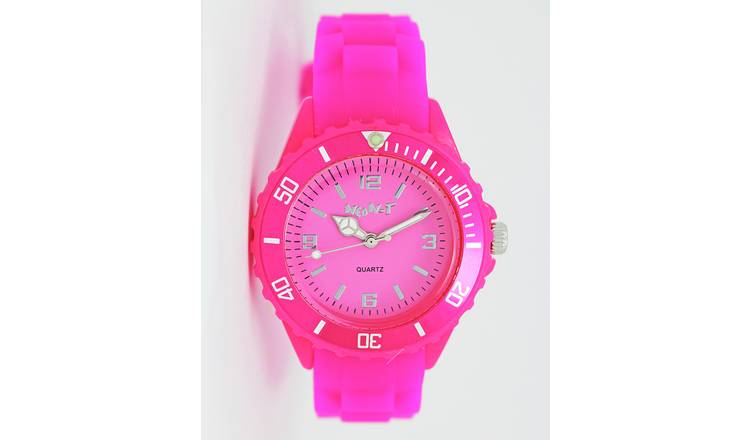 Citron children's watch set pink and white (British brand)