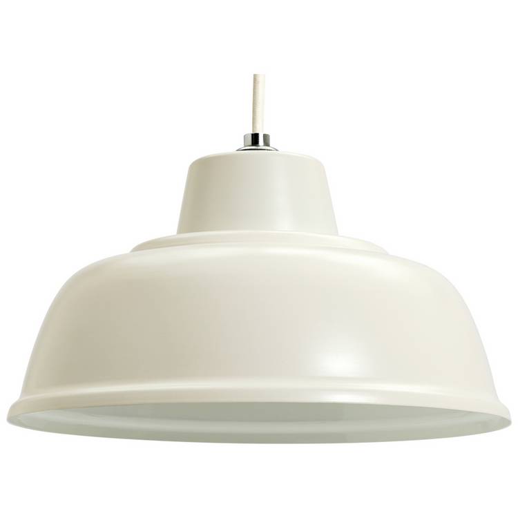 Argos Home cream metal lampshade 30cm, UK version