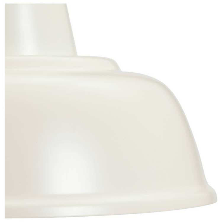 Argos Home cream metal lampshade 30cm, UK version