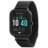 Reflex Active smart watch black mesh strap, UK version