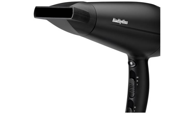 BaByliss Turbo Smooth hair dryer with diffuser (British brand)