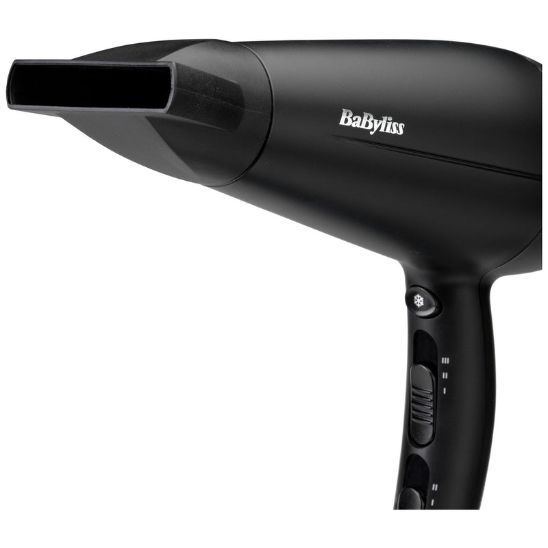 BaByliss Turbo Smooth hair dryer with diffuser (British brand)
