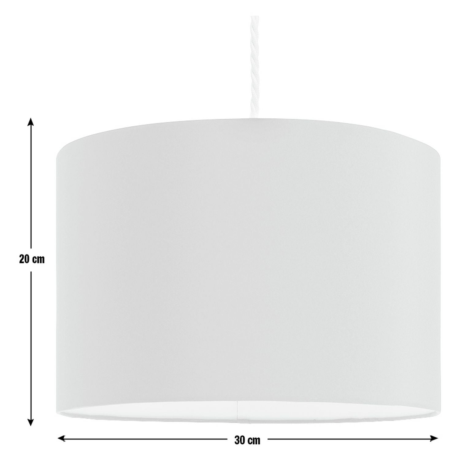 Argos Home Blue Lampshade - 30cm