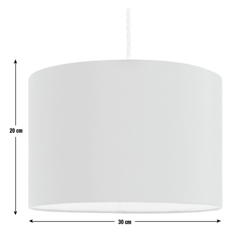 Argos Home Blue Lampshade - 30cm