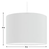 Argos Home Blue Lampshade - 30cm
