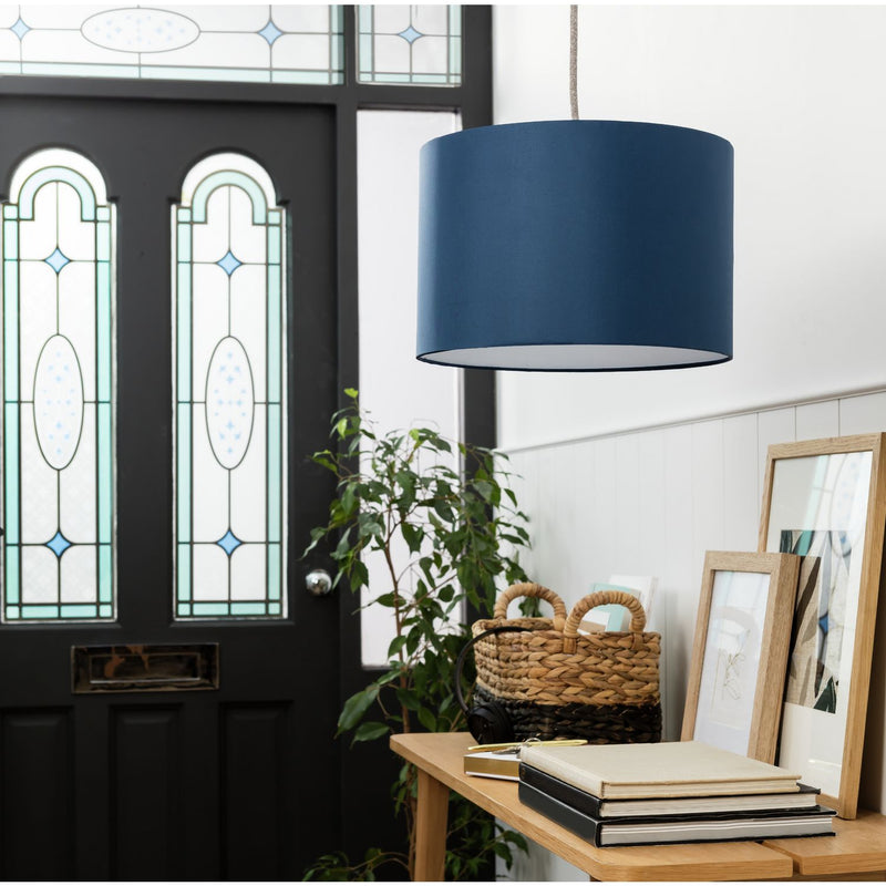 Argos Home Blue Lampshade - 30cm