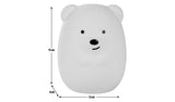 Glow bear silicone night light multicoloured - UK version