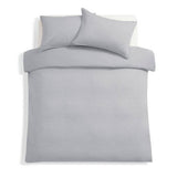 Habitat grey quilted jersey bedding set for single bed - British product