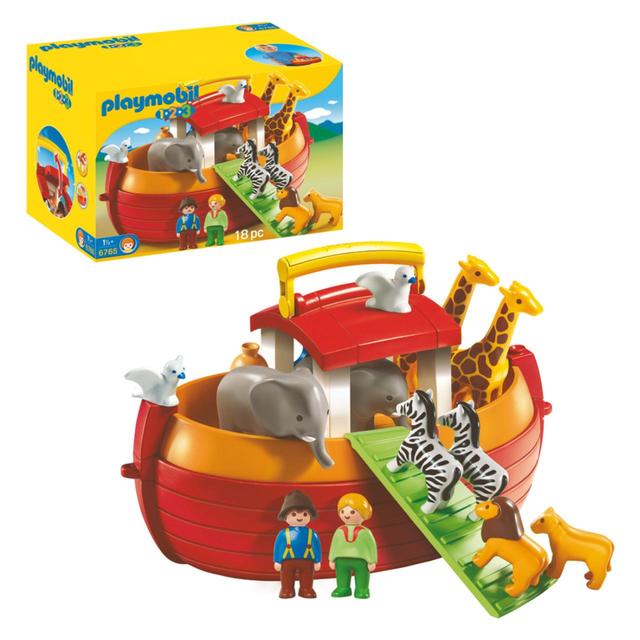 Playmobil 6765 1.2.3 Floating Take Along Noah's Ark