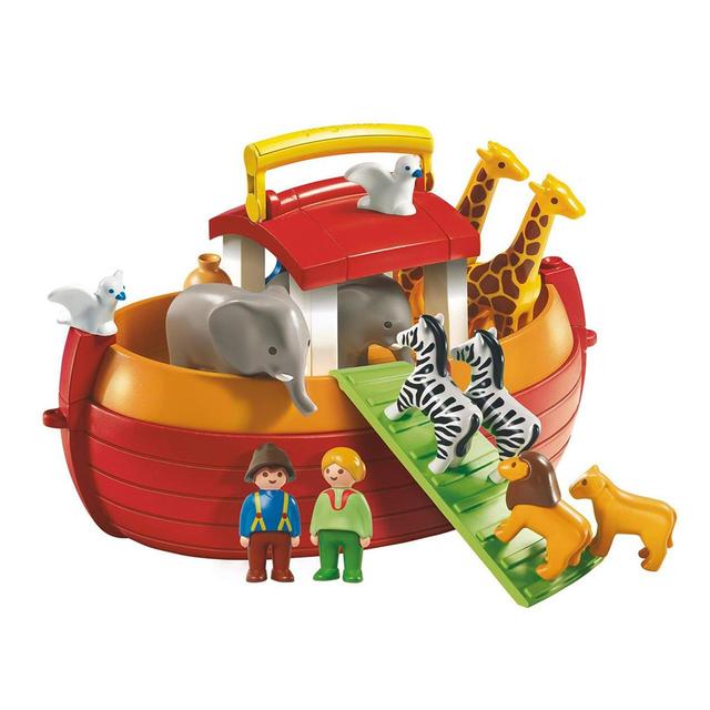 Playmobil 6765 1.2.3 Floating Take Along Noah's Ark GOODS M&S   