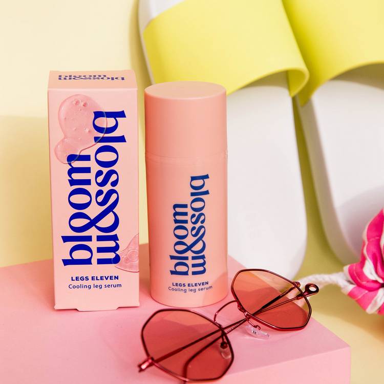 Bloom N Blossom cooling leg serum 100ml, UK version