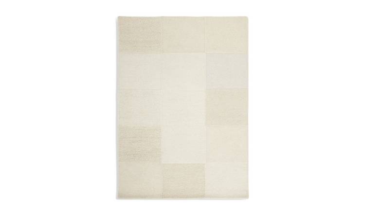 Habitat checkerboard wool rug 160x230cm (British brand)