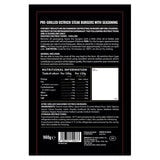 The Lions Kingdom ostrich burgers 4 x 8 x 120g (British brand)
