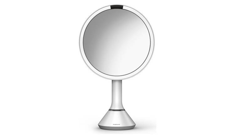 Simplehuman 20cm Beauty Mirror-White GOODS Argos