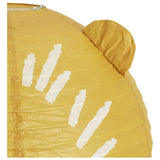 Habitat kids yellow paper lion lampshade 40cm (British brand)