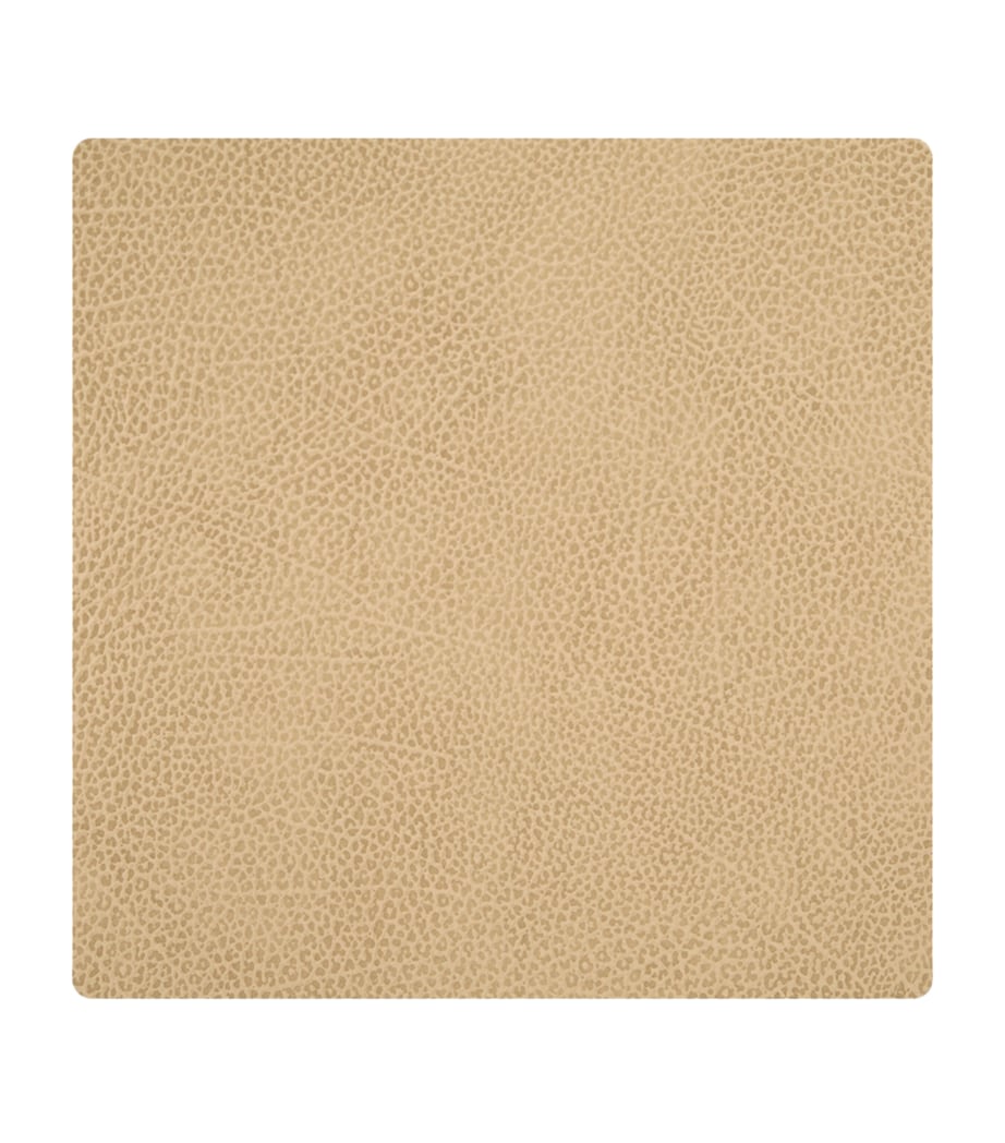 LIND DNA hippo coasters set of 4 10cm x 10cm, UK version