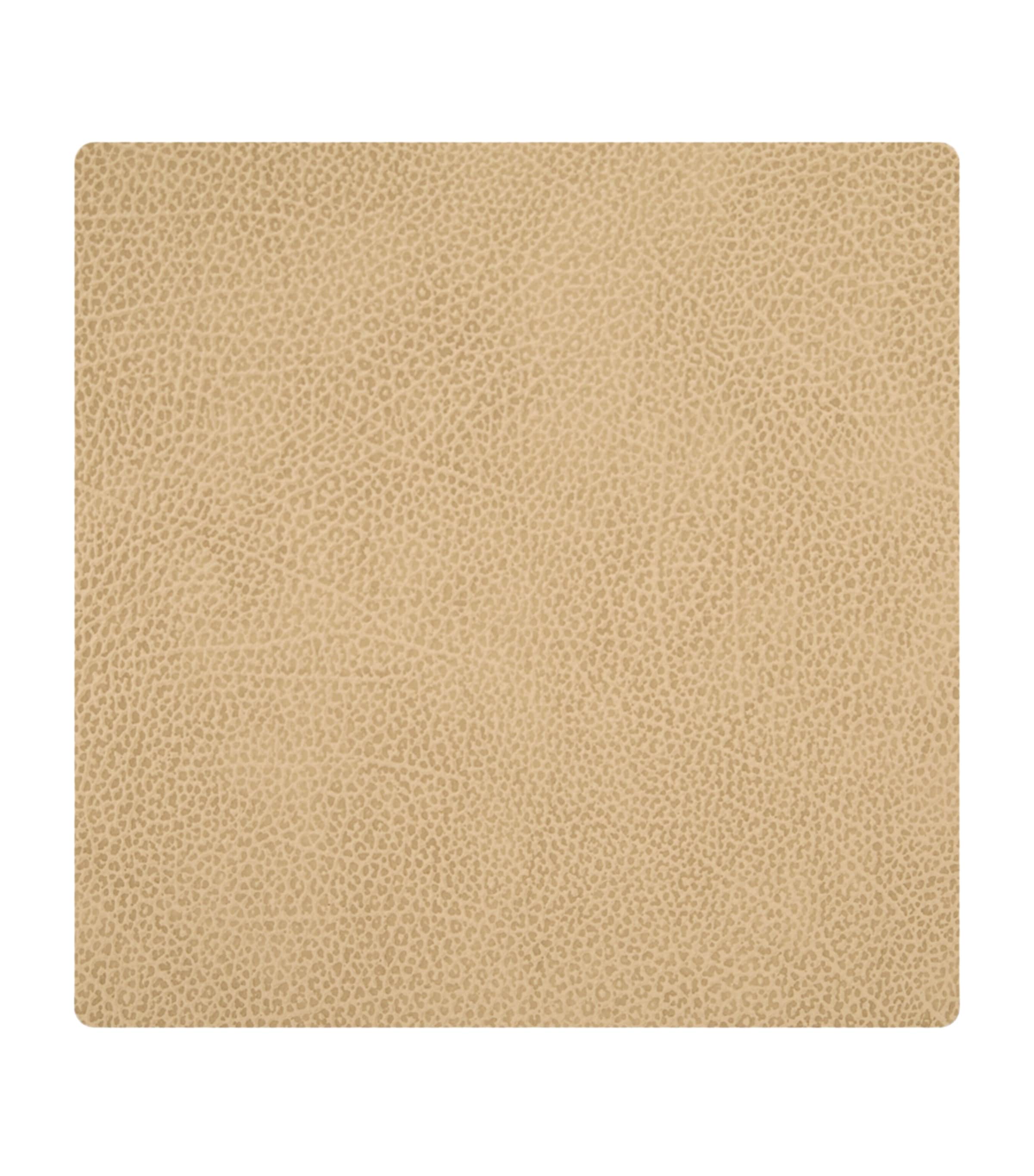 LIND DNA hippo coasters set of 4 10cm x 10cm, UK version