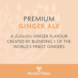 Fever-Tree Premium Ginger Ale   4 x 200ml GOODS M&S   