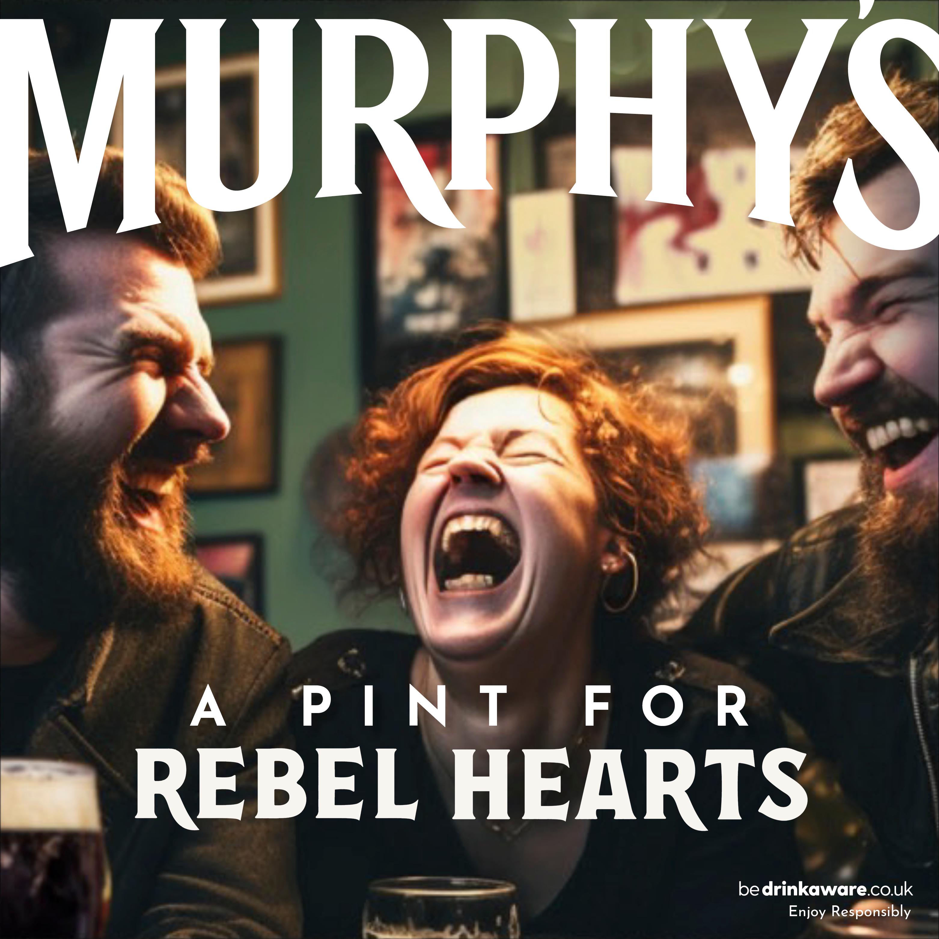 Murphy's Irish Stout multipack 4x440ml cans (British brand)