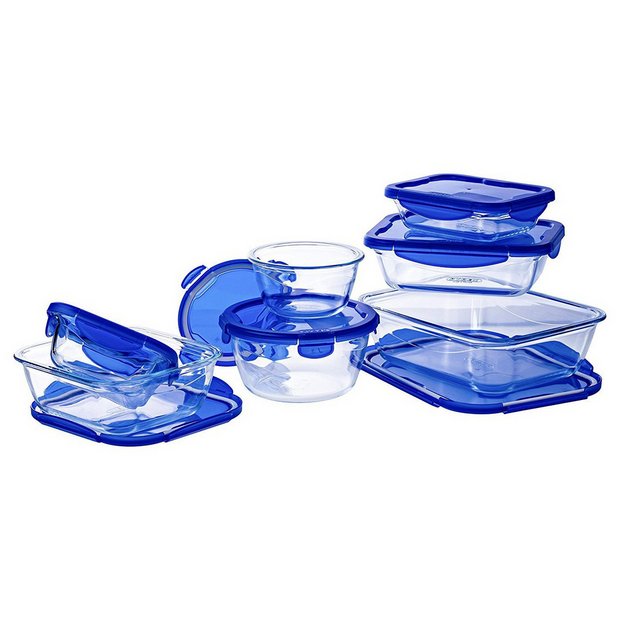 Pyrex Cook & Go Set 7-piece glass dishes imported from UK
