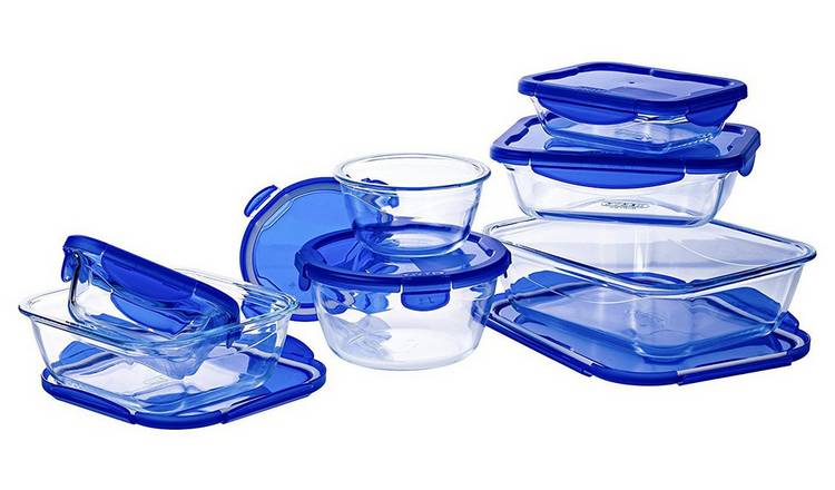 Pyrex Cook & Go Set 7-piece glass dishes imported from UK