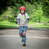 EVO Light Blast foldable 2 wheel scooter blue, UK version