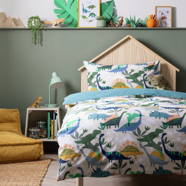 Habitat Little Dino toddler bedding set - British product