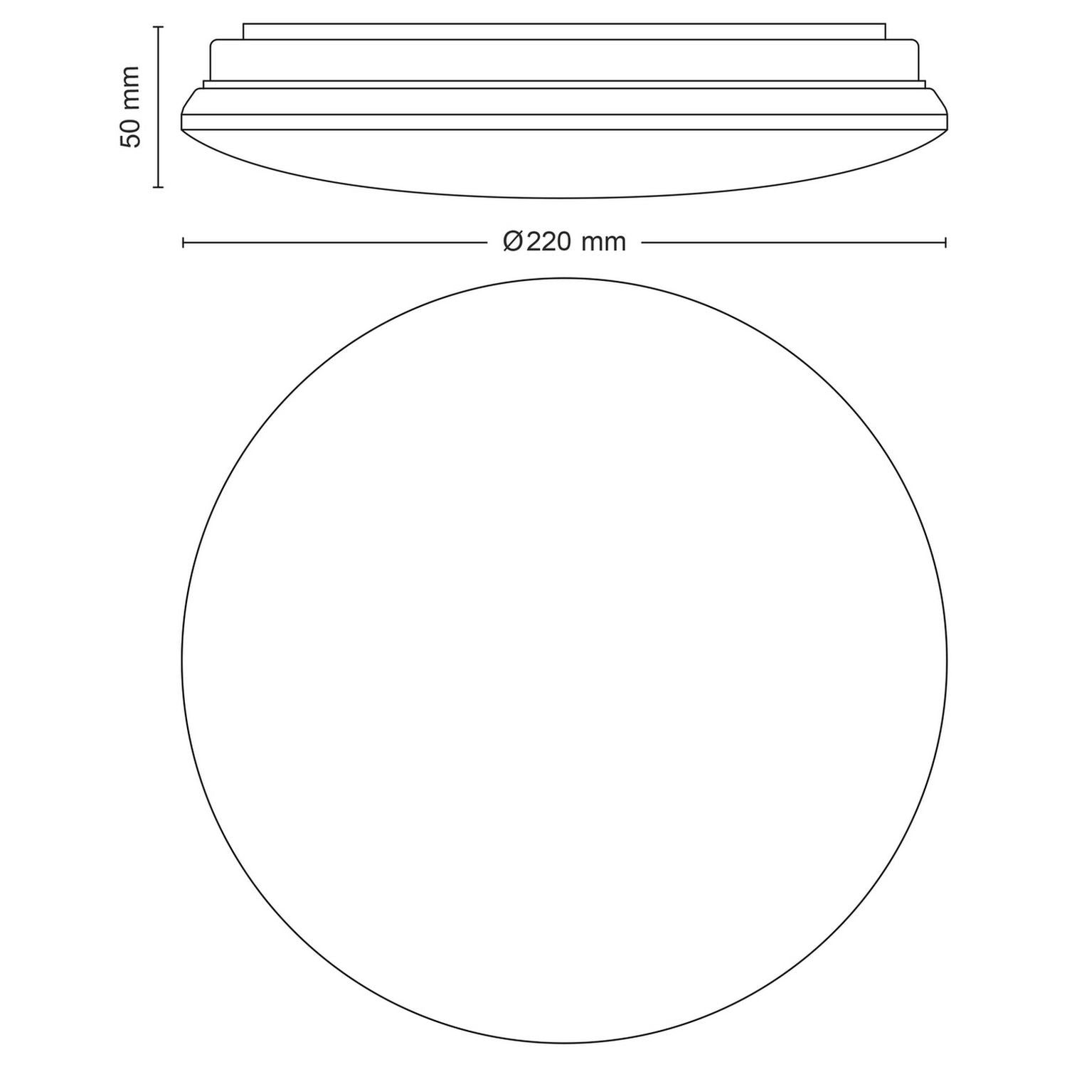 Philips LED Moire white ceiling light, imported from the UK