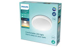 Philips white integrated LED bathroom ceiling light 31.3cm - British product