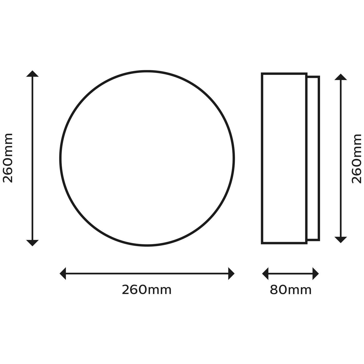 Philips motion sensor flush ceiling light 26cm, UK version