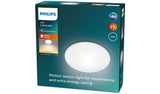 Philips motion sensor flush ceiling light 26cm, UK version