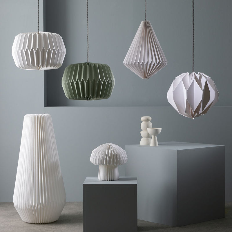 Habitat White Paper Easy Fit Lampshade - 37cm