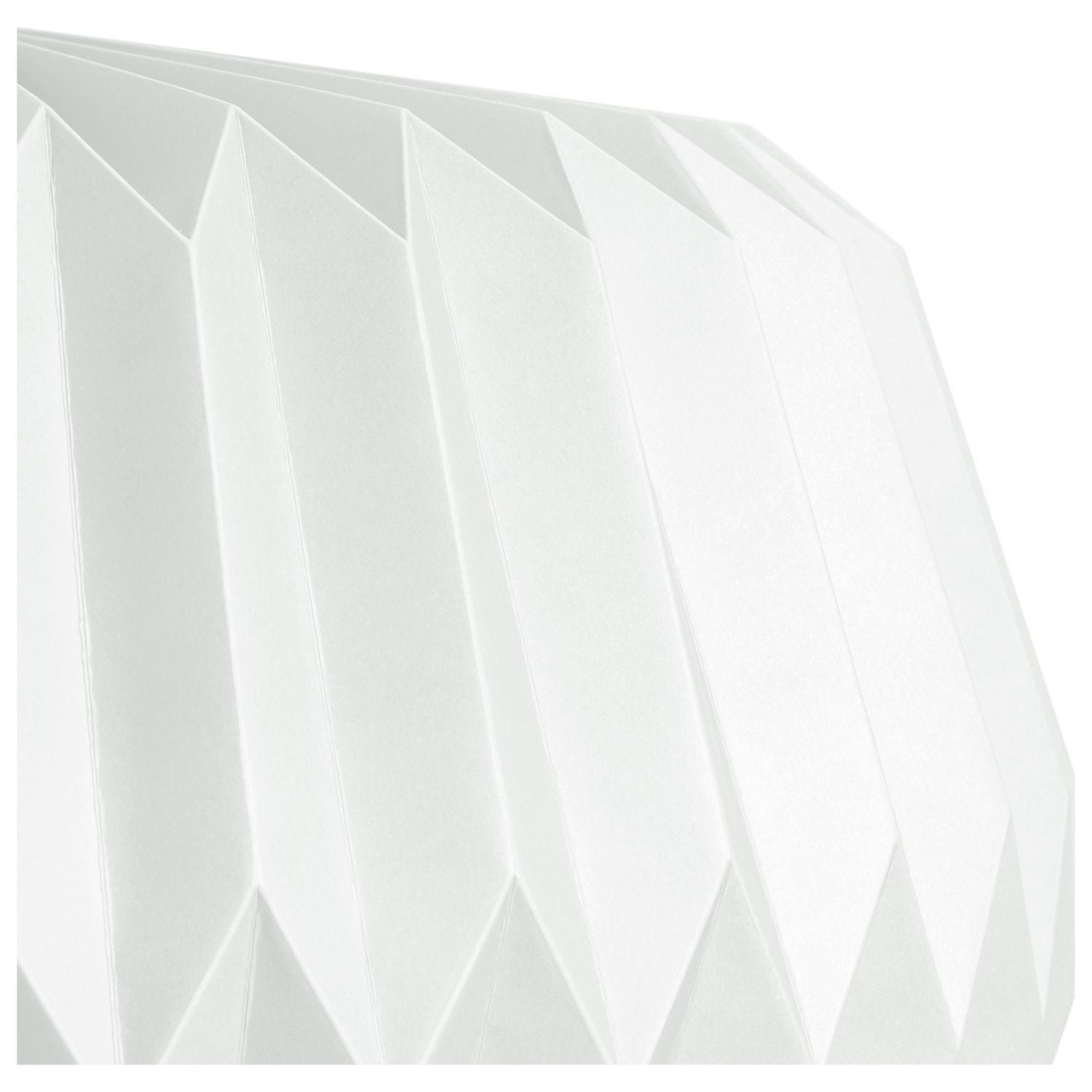 Habitat White Paper Easy Fit Lampshade - 37cm