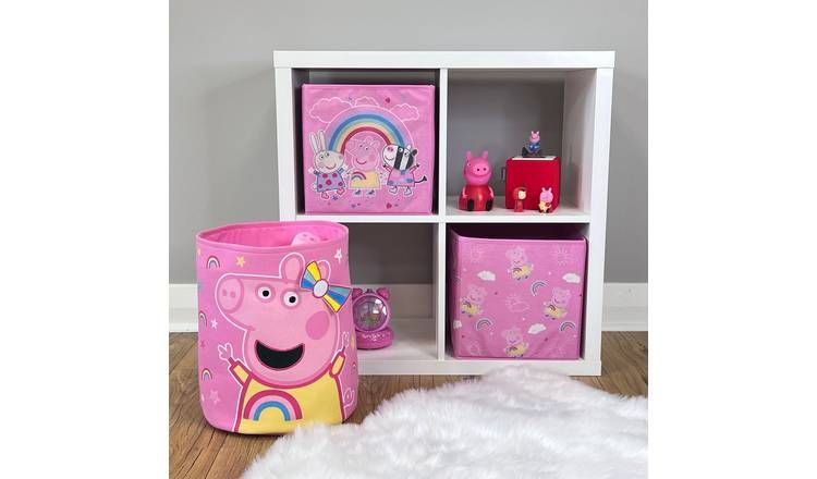 Peppa Pig Pack of 2 Storage Boxes GOODS Argos