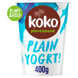 Koko Dairy Free Plain Yoghurt   400g GOODS M&S   