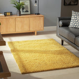 Habitat Cosy Mustard  Rug - 200x290cm