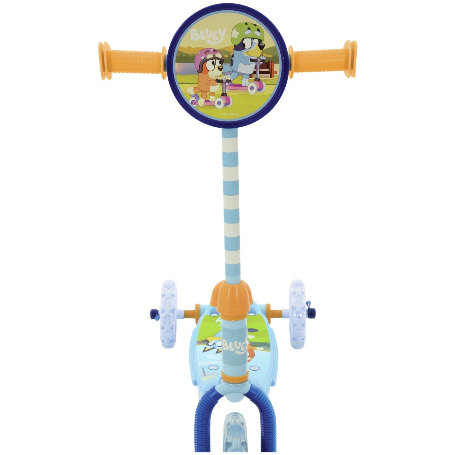 Bluey Tri-Lite 3 wheel scooter with LED wheels, UK version