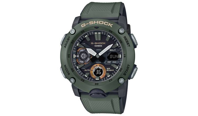 Casio G-SHOCK Army Green chronograph watch - British brand