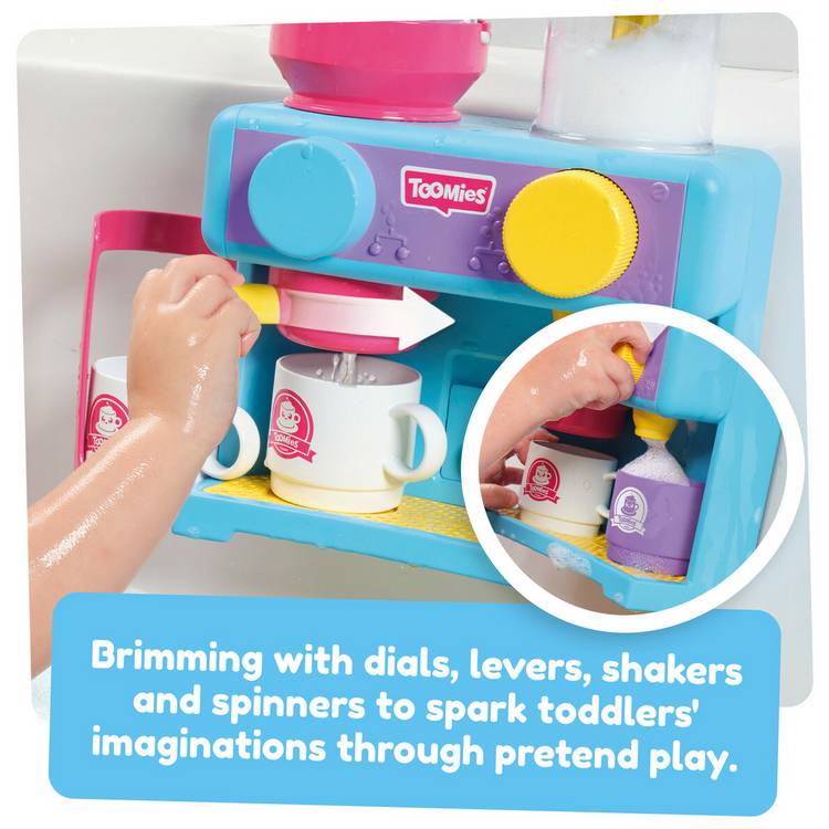Toomies barista bath toy role play set - British product