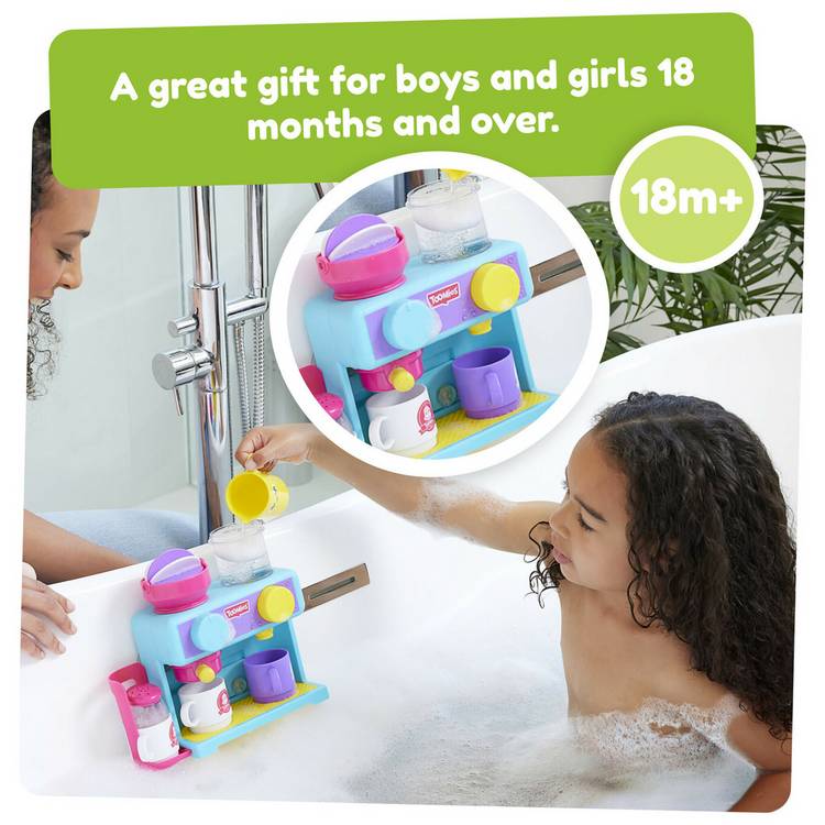 Toomies barista bath toy role play set - British product