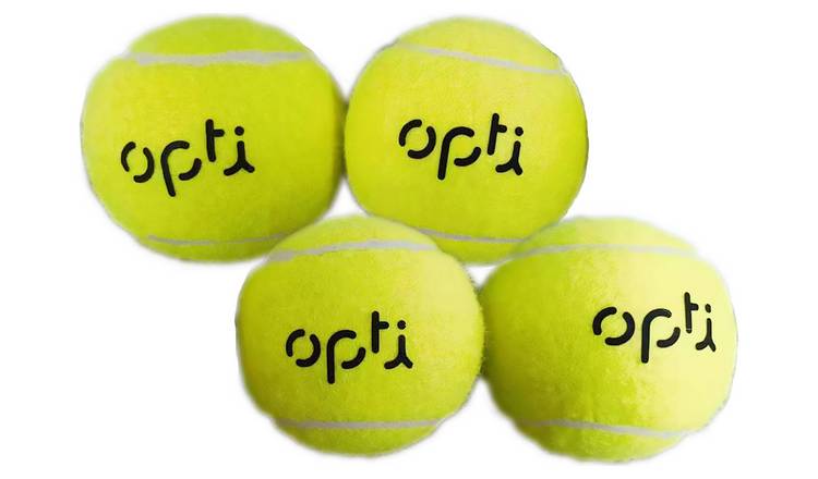 Opti tennis balls set of 4, UK version