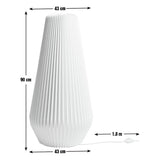 Habitat Origami column floor lamp in white, UK version
